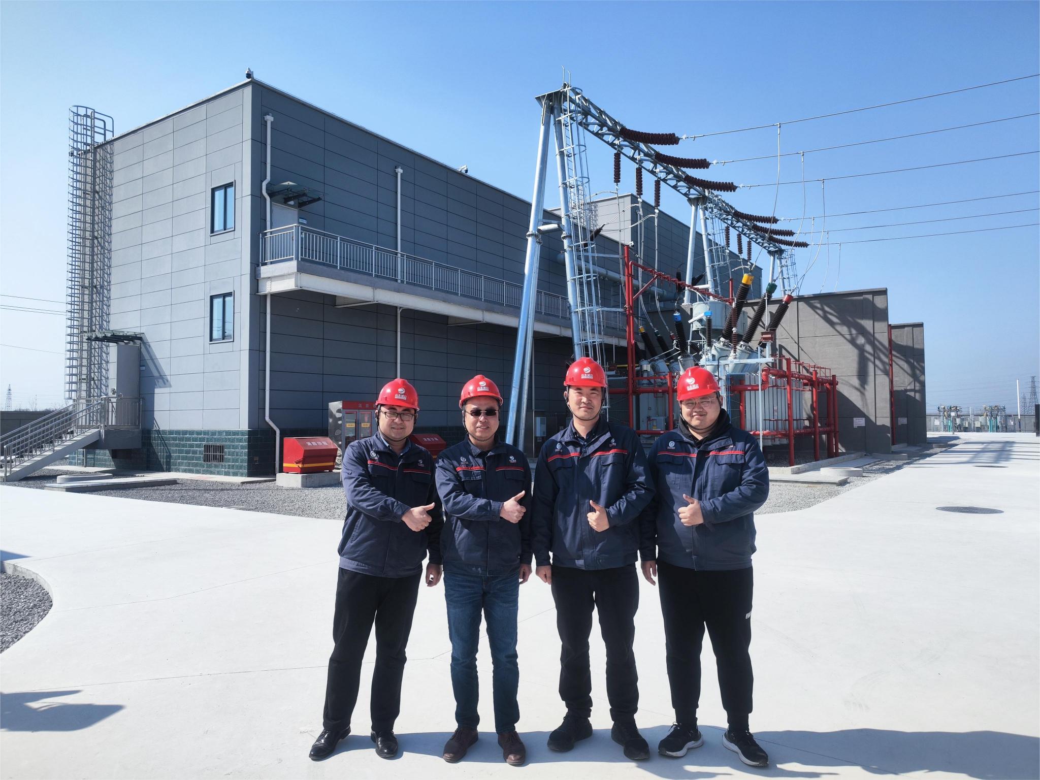 濟(jì)寧馮歡（喬崗）220kV輸變電工程順利投運(yùn)
